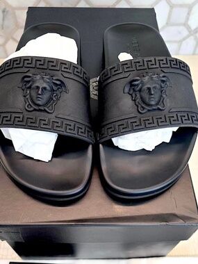 🔥Versace New Gomma Slides EU 39